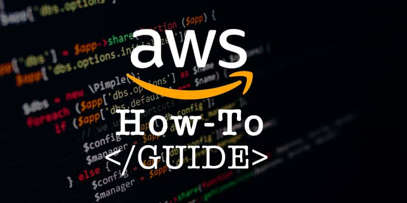 AWS How To Guide Image