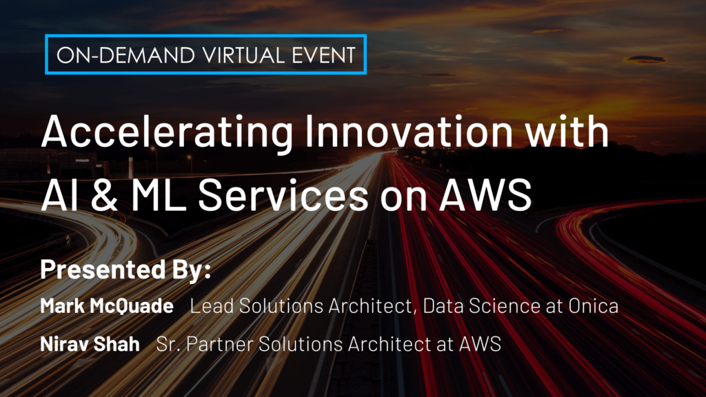 Accelerating Innovation with AI & ML Services on AWS